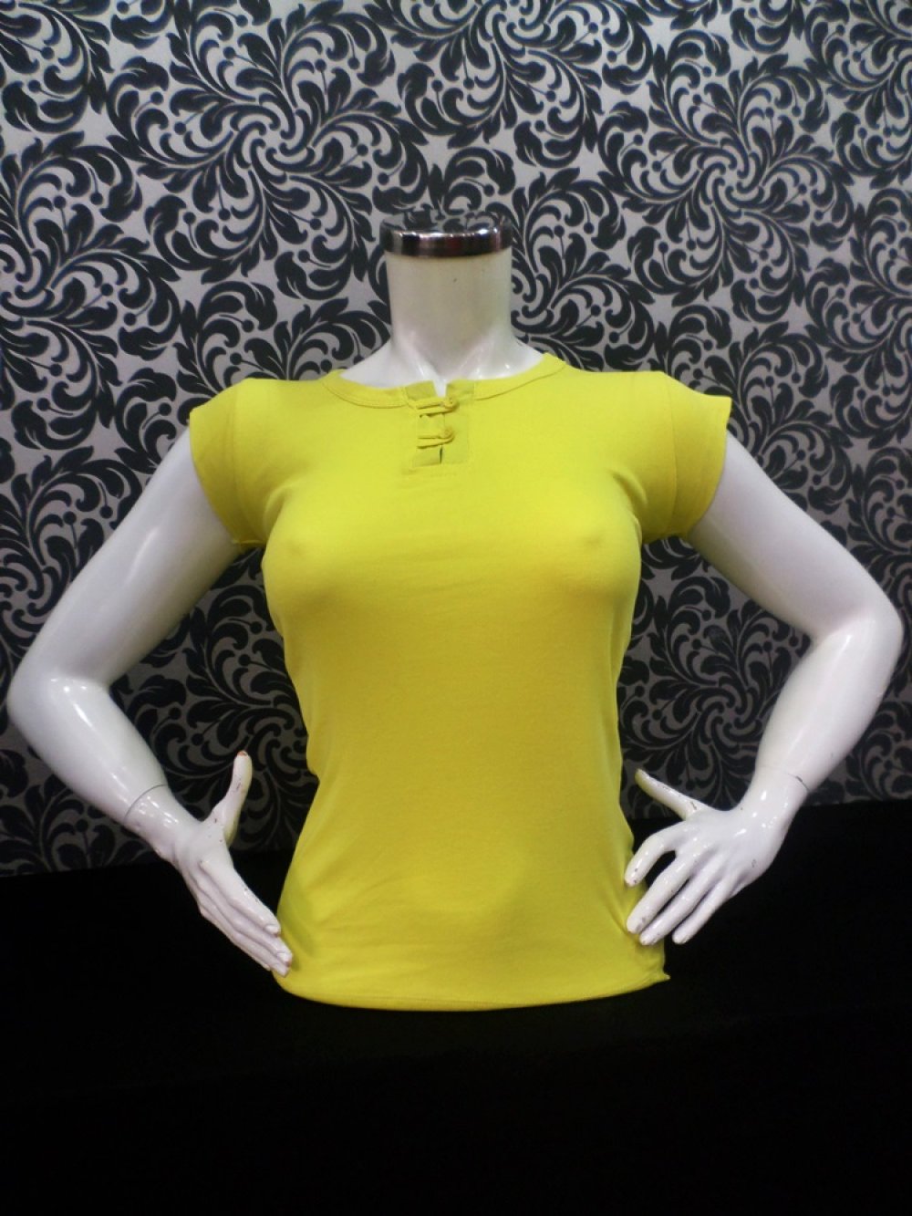 ÖNÜ DÜĞMELİ LİKRASIZ RİBANA BODY