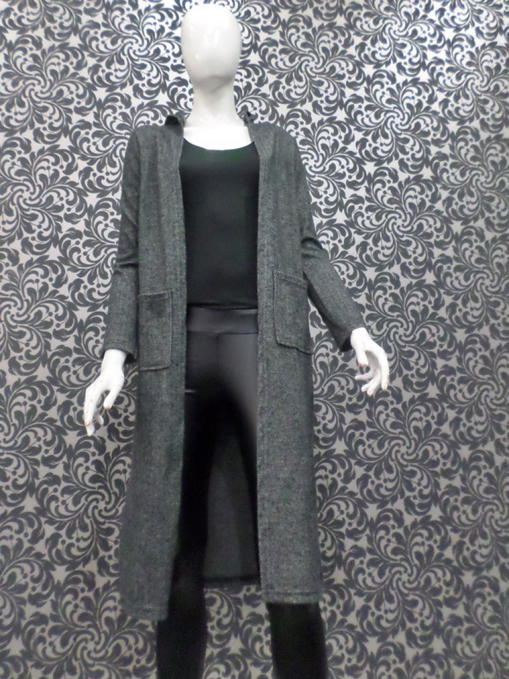 KAPŞONLU CEPLİ UZUN HIRKA