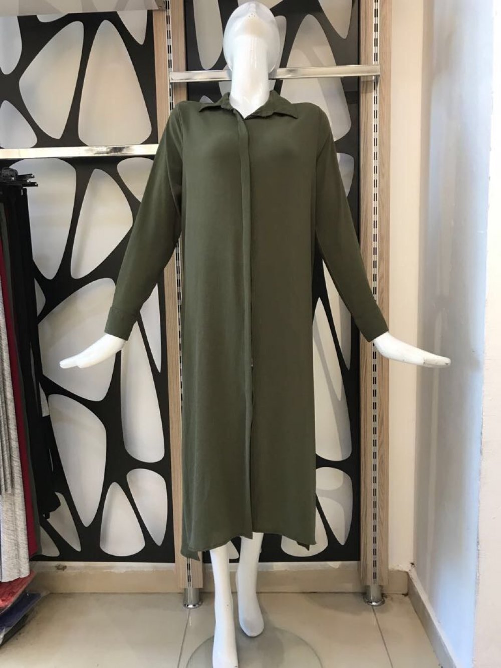 YIRTMAÇLI UZUN TUNİK