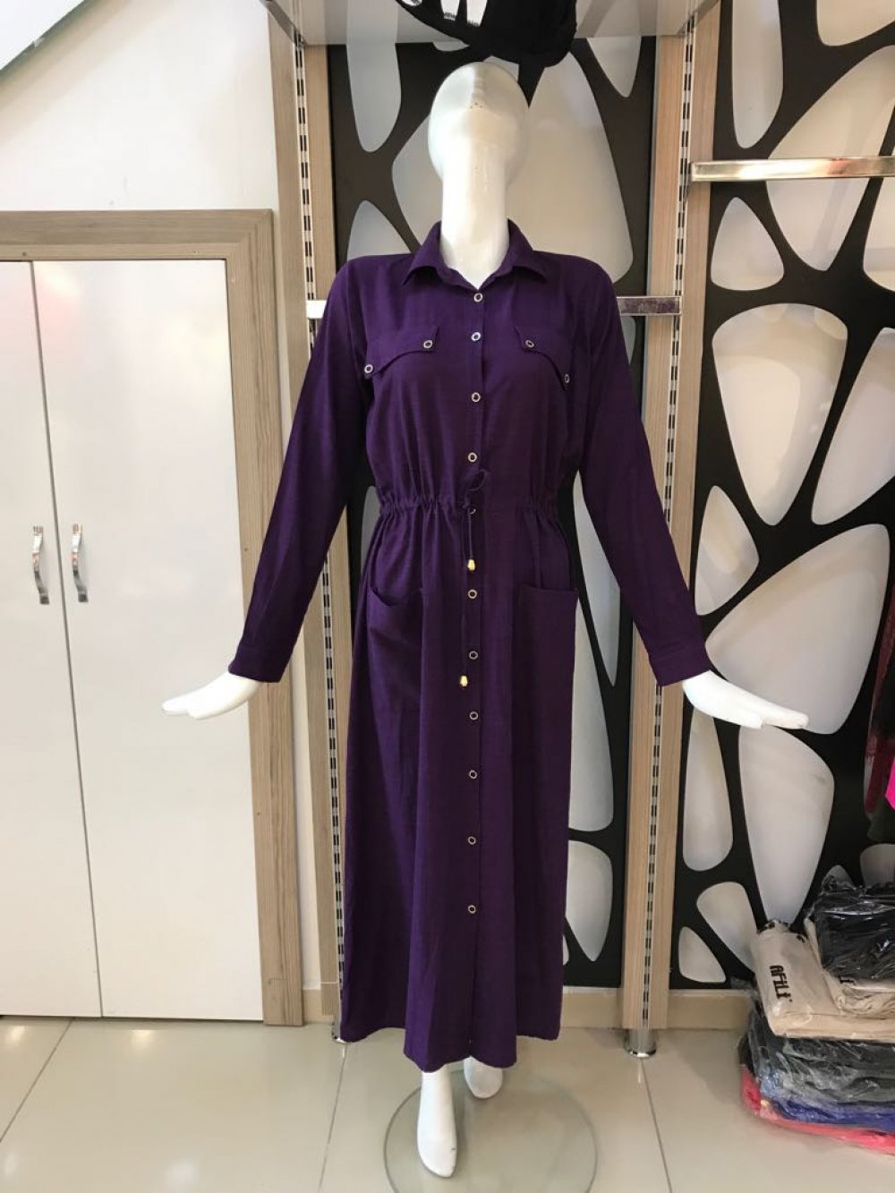 DÖRT CEPLİ KETEN TUNİK