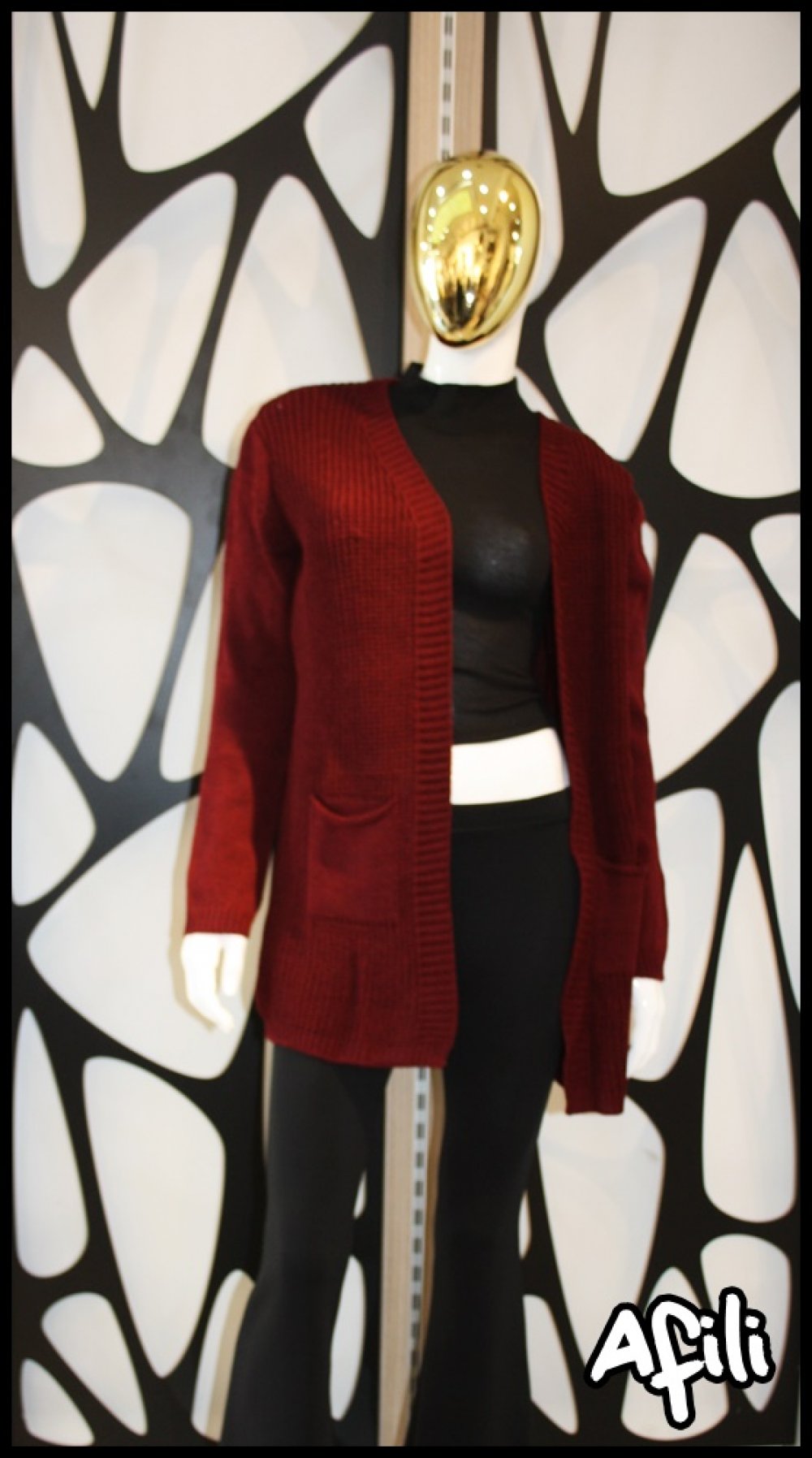 ÖNÜ AÇIK  CEPLİ HIRKA