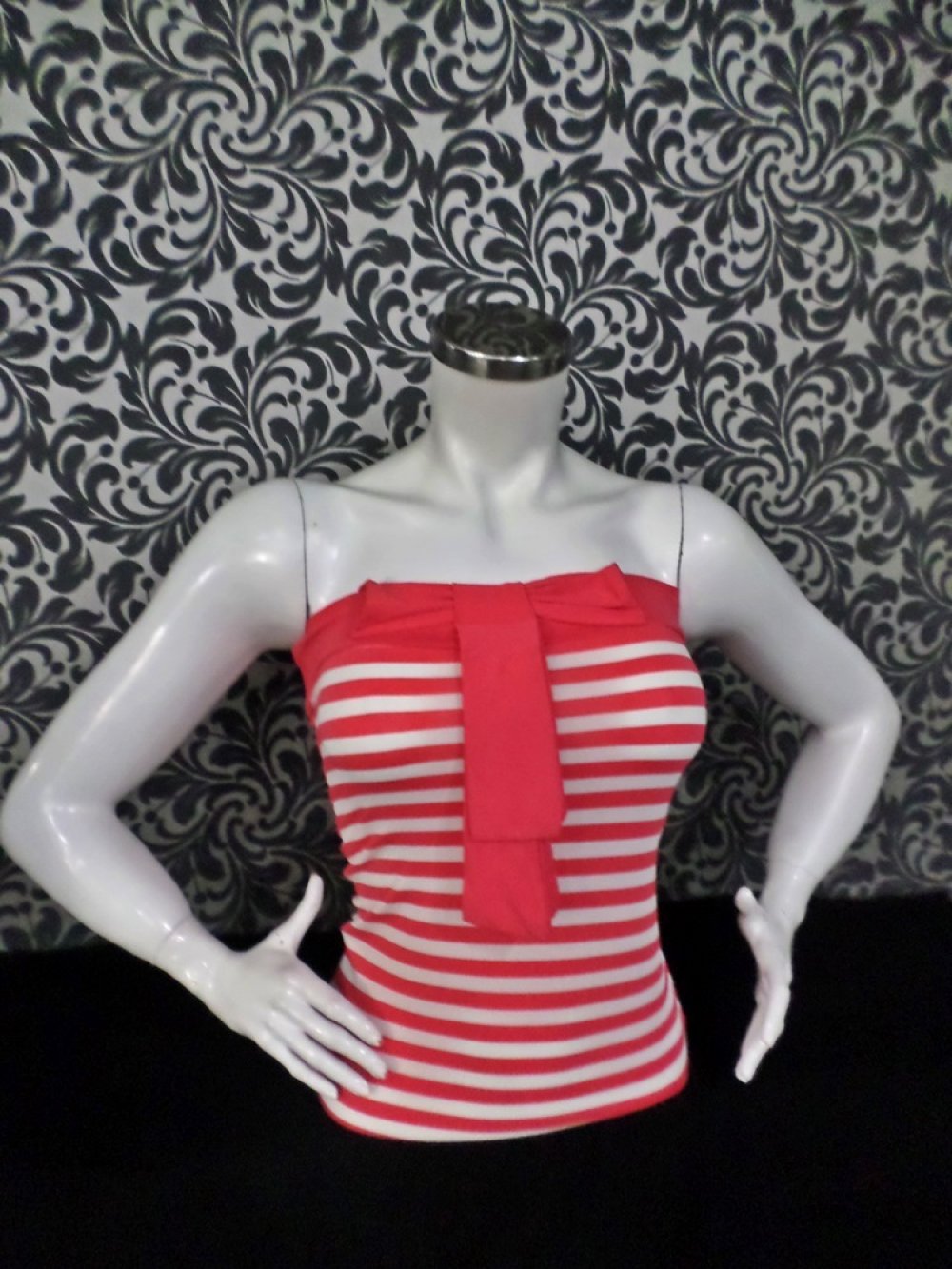 FİYONKLU ÇİZGİLİ STRAPLEZ