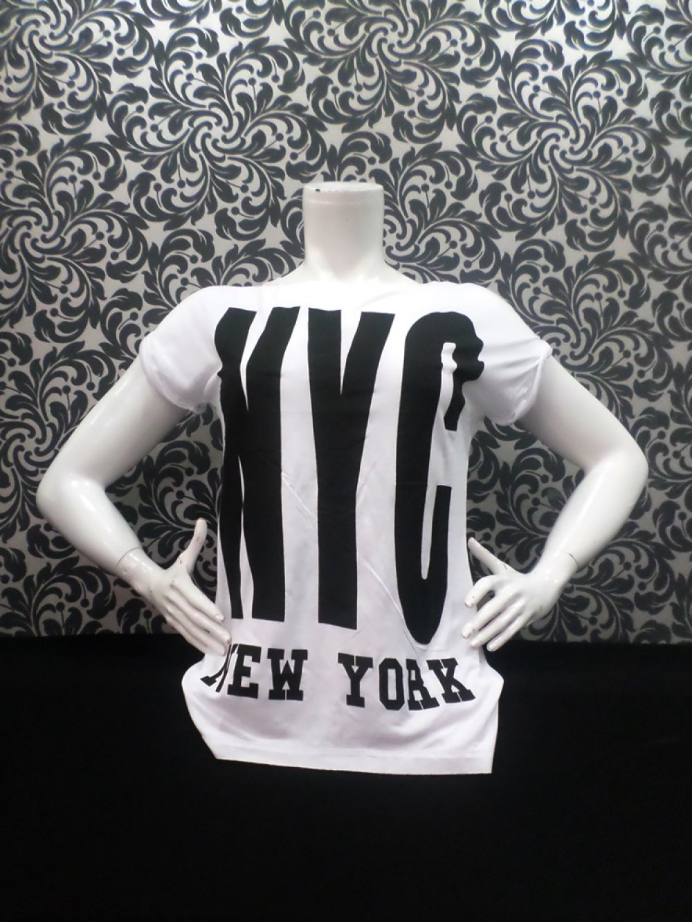 ARKASI NEONLU ÖNÜ  BASKILI BODY