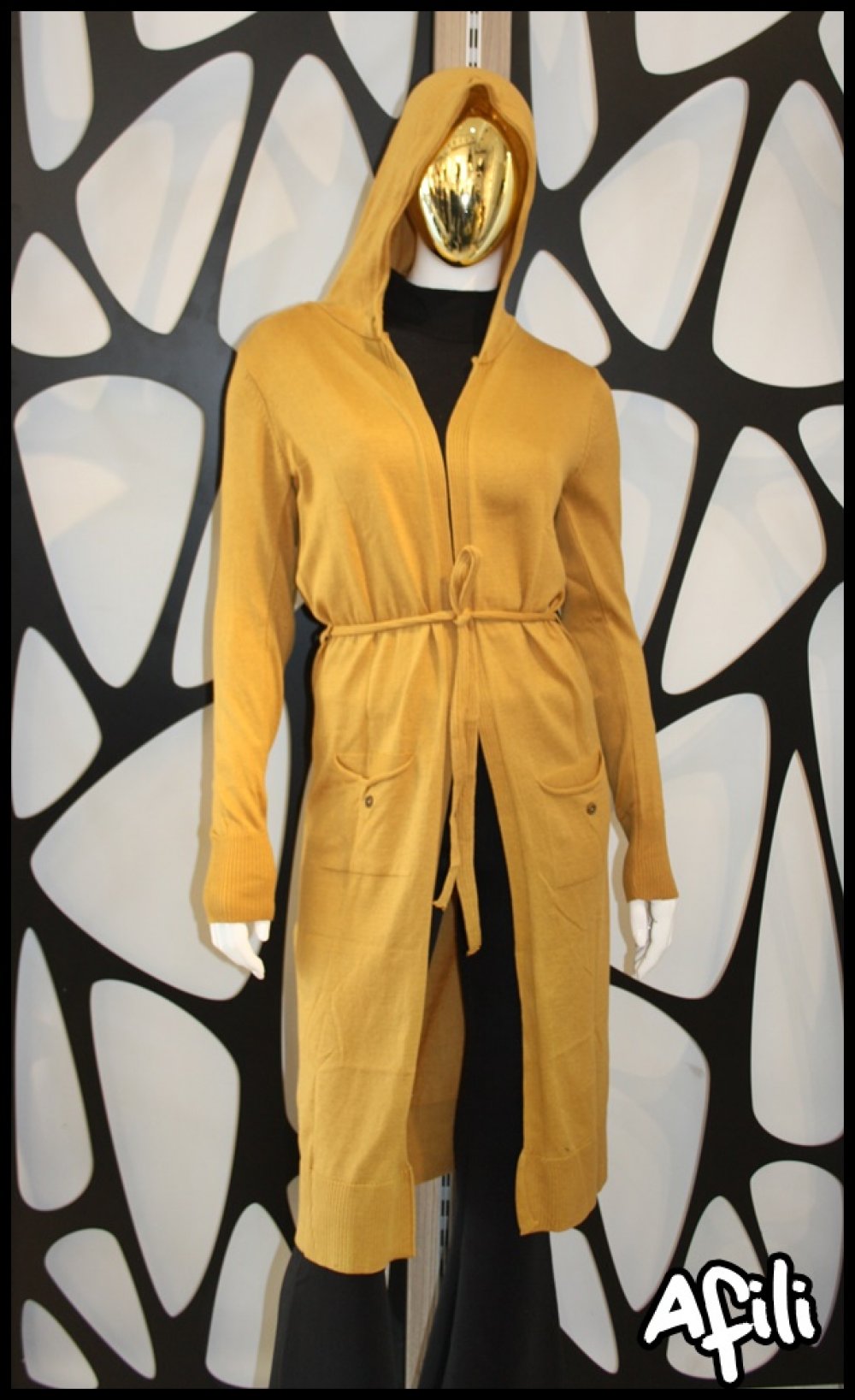 KAPŞONLU CEPLİ UZUN HIRKA